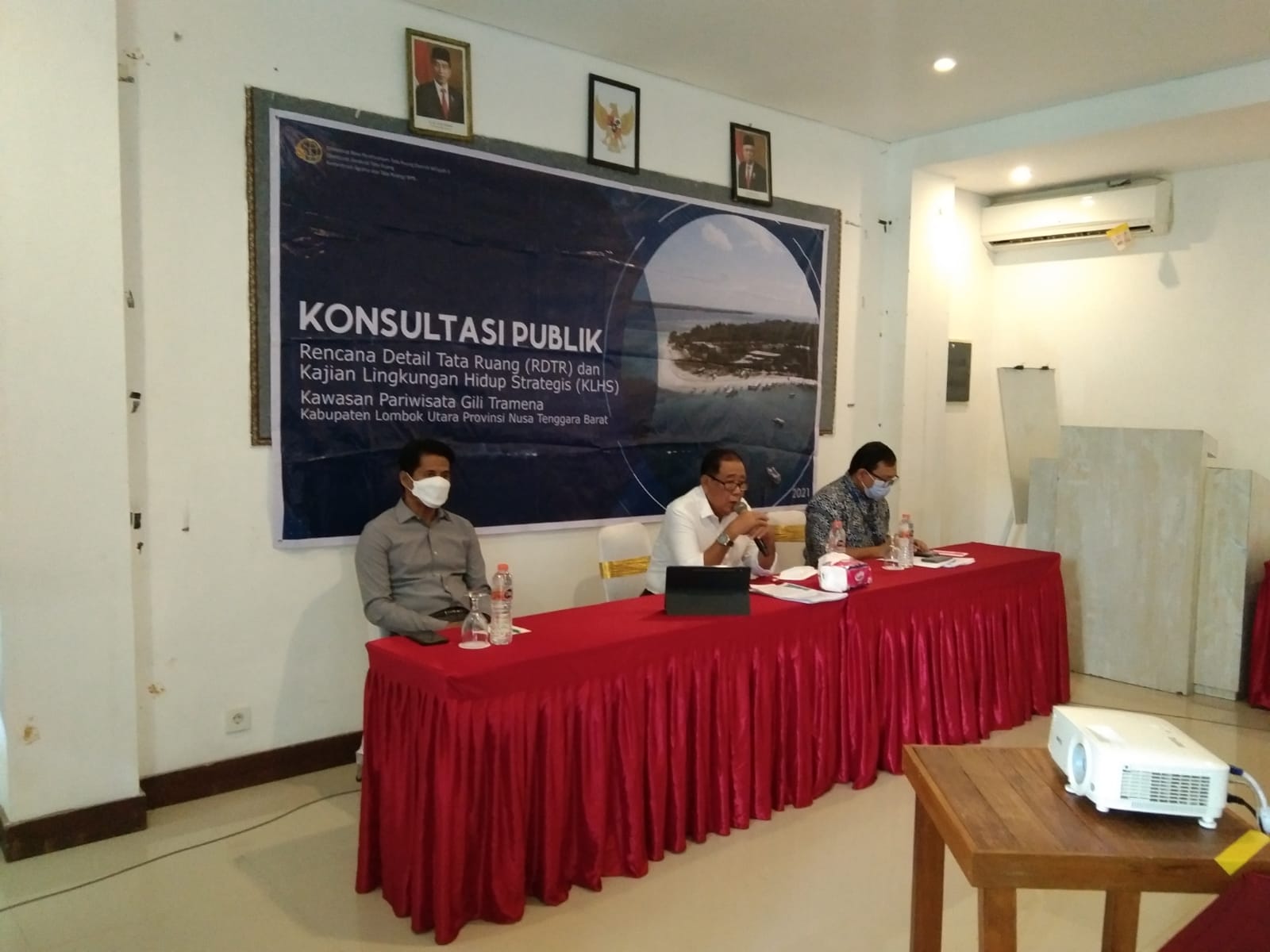 *Konsultasi Publik Kedua RDTR-KLHS Kawasan Pariwisata Gili Tramena Dibuka Bupati Lombok Utara*