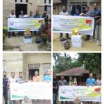 DPC Persatuan Wartawan Republik Indonesia (PWRI) Aceh Timur Salurkan Bantuan Korban Banjir Di Lima Desa