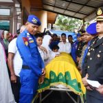 Prosesi Pemakaman Anggota Polres Aceh Timur